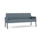 Lesro Mystic Lounge Reception Sofa, Black, RF Serene Upholstery ML1601 - alternate 1